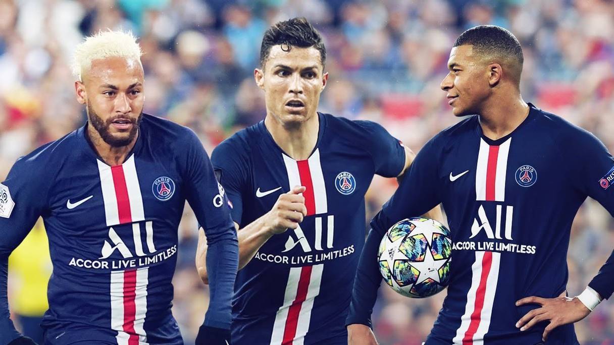 Le trio Neymar-CR7-Mbappé a failli être réuni au PSG la saison prochaine. 
