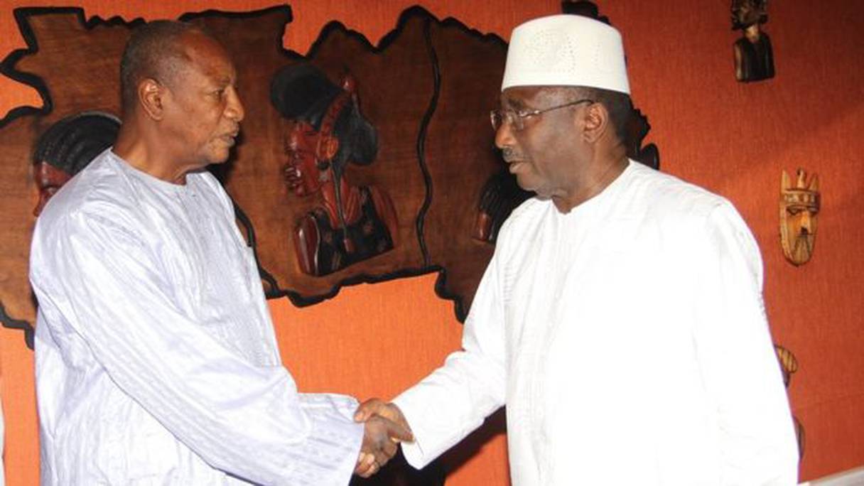 Rencontre entre le Président Alpha Condé et Sidya Touré
