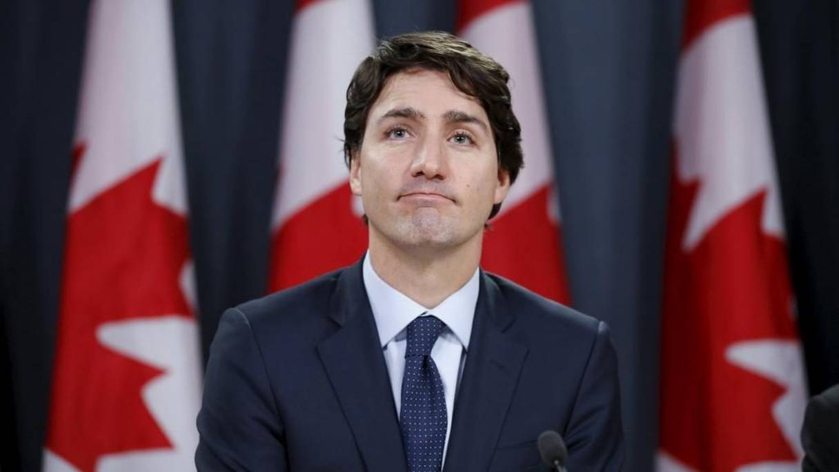 Le Premier ministre canadien, Justin Trudeau. 
