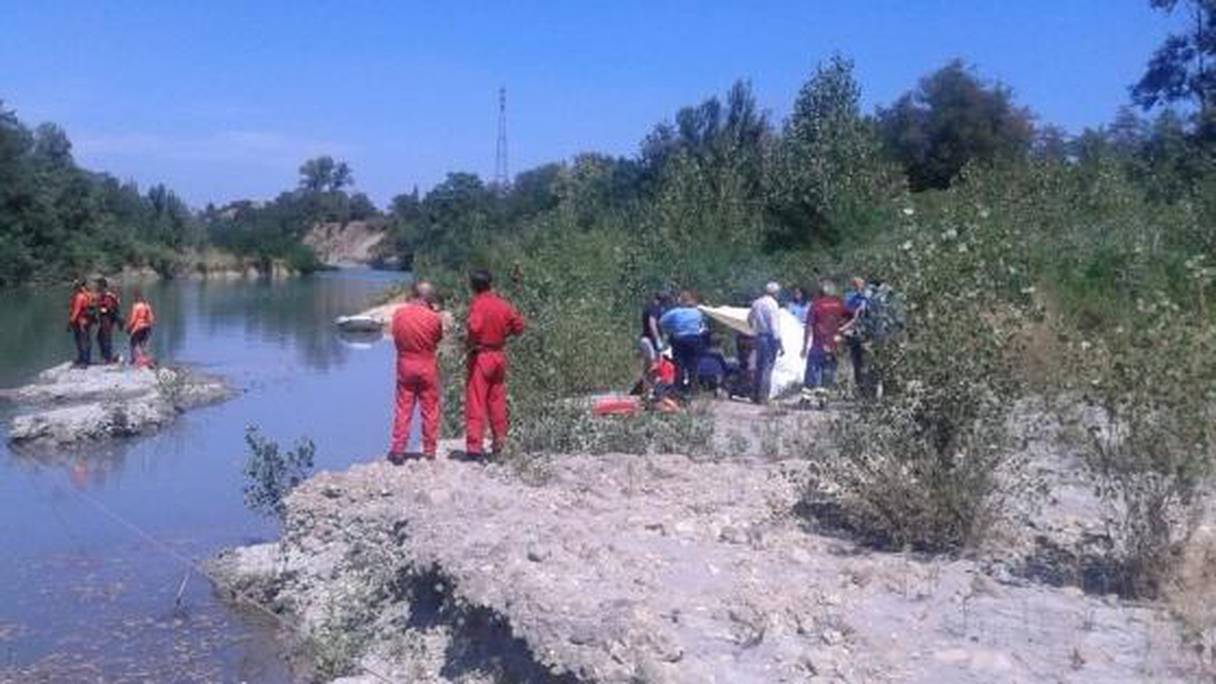 Khadija 9 ans et Hajar 19 ans sont mortes noyées dans cette rivière près de la ville de Sassuolo. 
