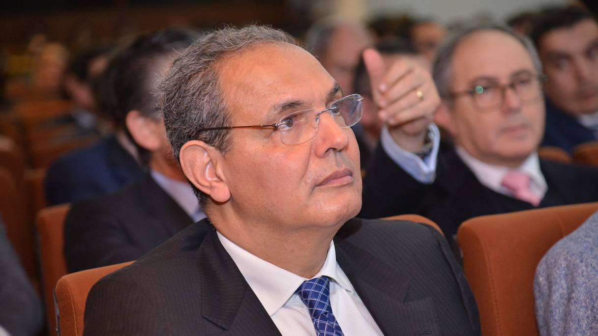 M. Hajji directeur général de la bourse de Casablanca.
