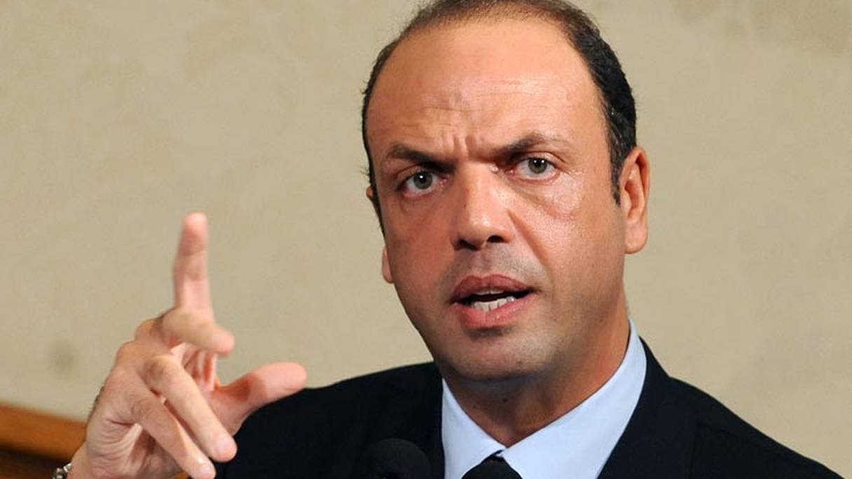 Le ministre italien de l'Intérieur, Angelino Alfano.
