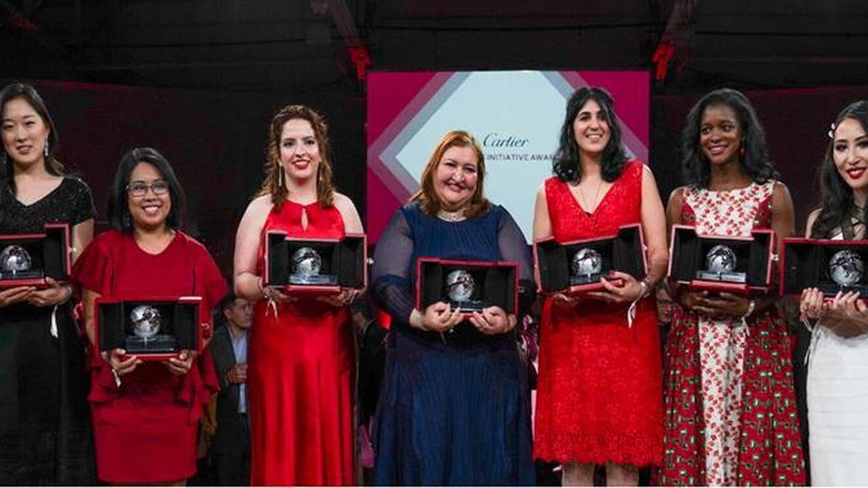 Les sept lauréates du prix Cartier Women's Initiative

