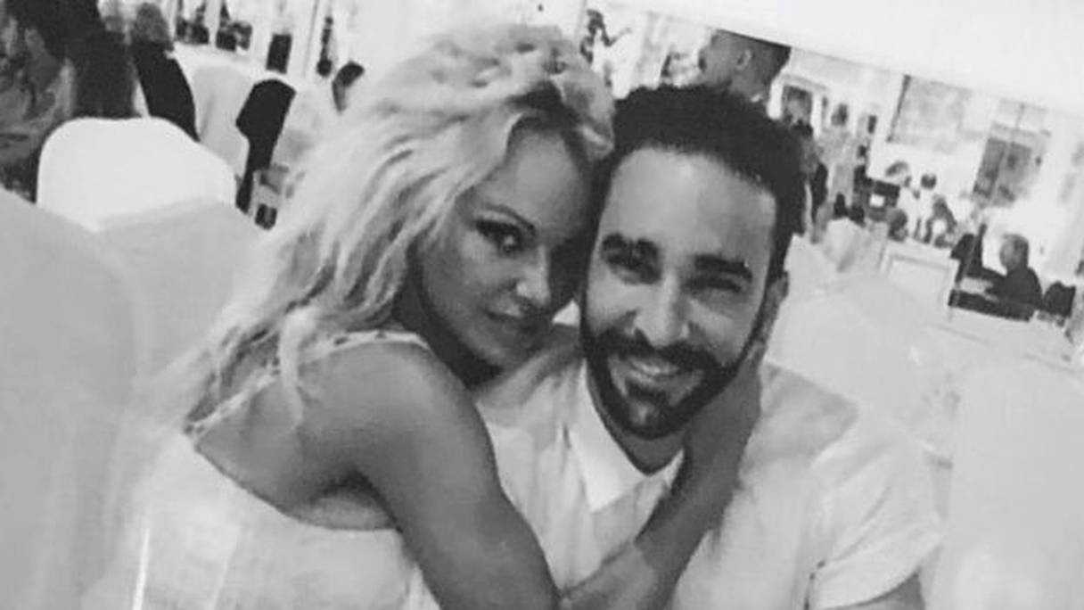 Pamela Anderson et Adil Rami
