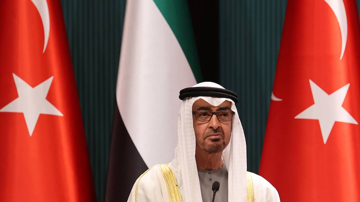 Cheikh Mohammed ben Zayed Al Nahyane, président des Emirats Arabes Unis.
