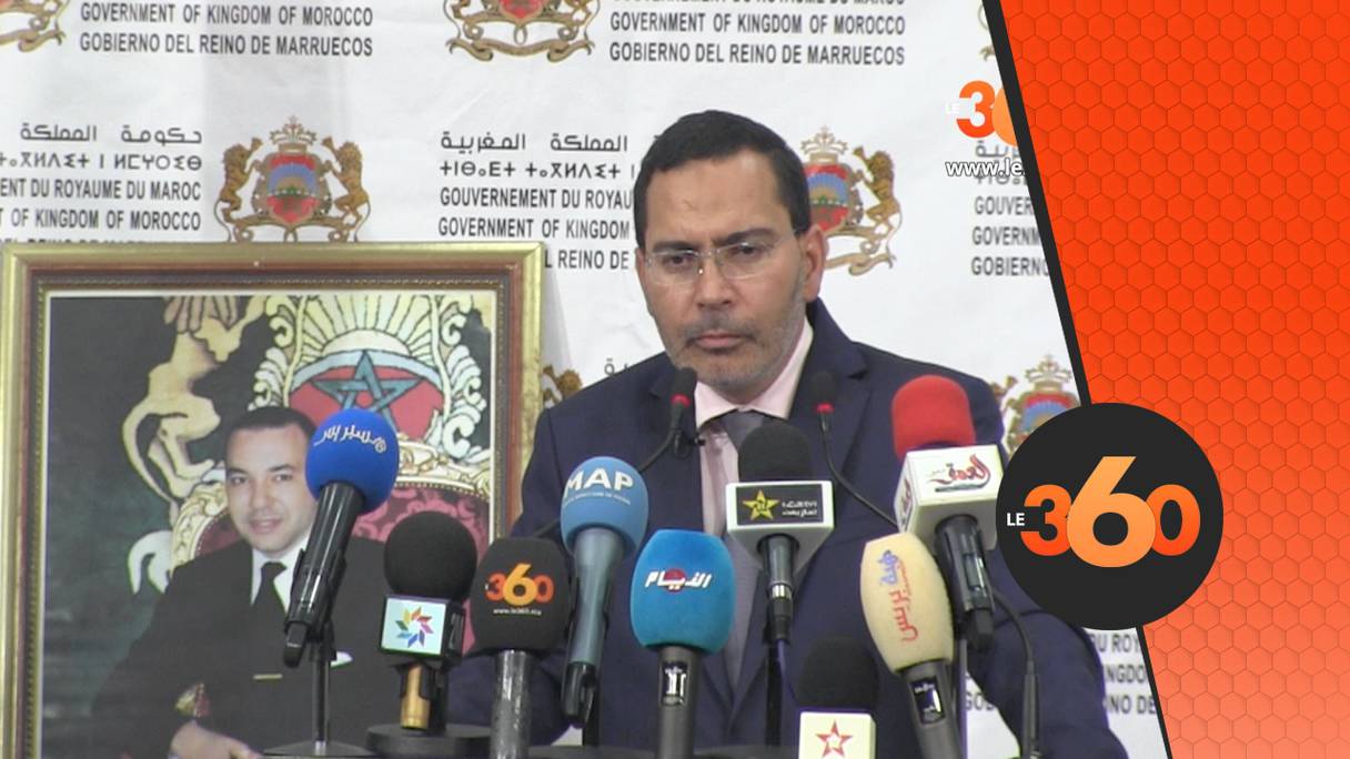 Le porte-parole du gouvernement, Mustapha El Khalfi.
