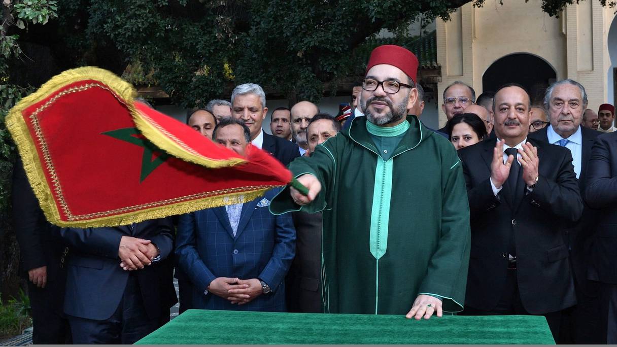 Le roi Mohammed VI, lundi 15 avril 2019, à Fès.
