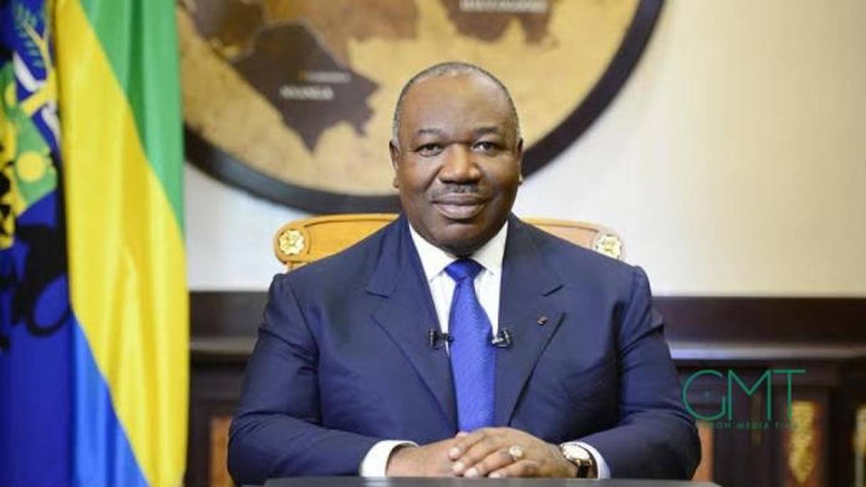 Le président de la République du Gabon, Ali Bongo Ondimba. 
