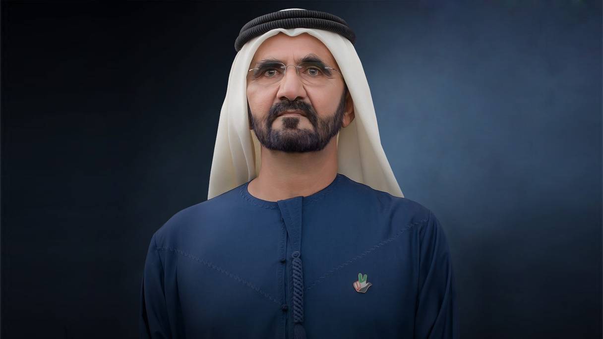 Cheikh Mohammed Bin Rashid Al Maktoum, vice-président de l'État des Emirats arabes unis, président du Conseil des ministres, gouverneur de Dubaï.
