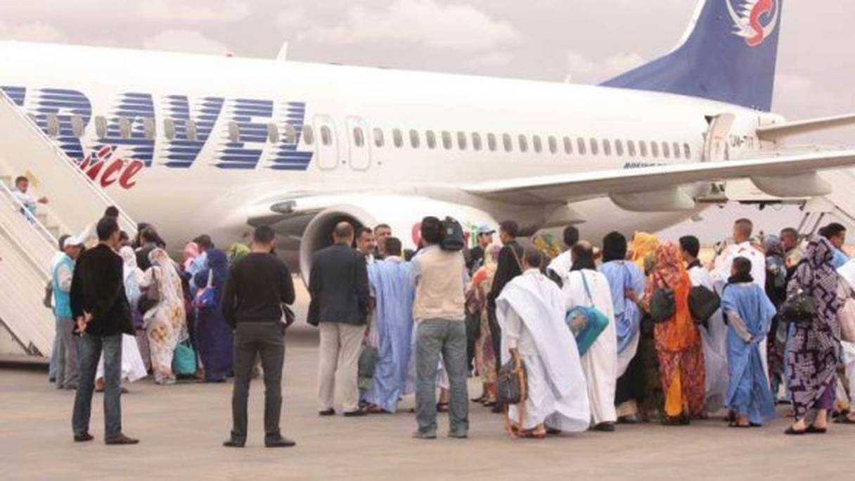 L'échange de visites entre familles sahraouies s'inscrit dans le cadre du programme de mesures de confiance du Haut-Commissariat des Nations unies pour les réfugiés (HCR).
