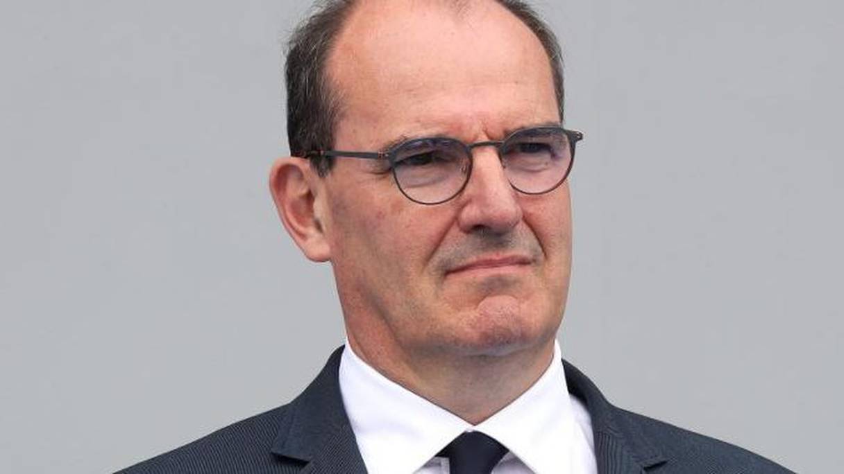 Le Premier ministre français Jean Castex. 
