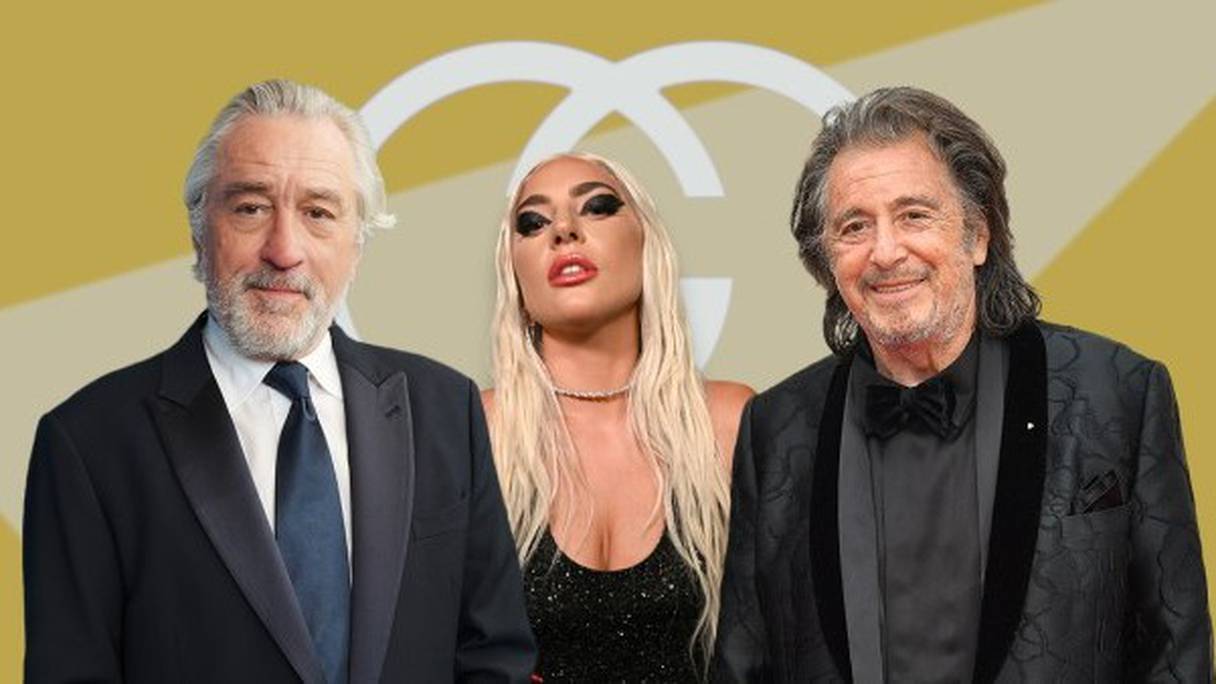 Robert de Niro, Lady Gaga et Al Pacino.
