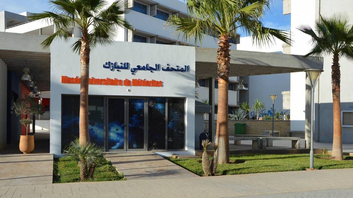 Musée universitaire des météorites d’Agadir.
