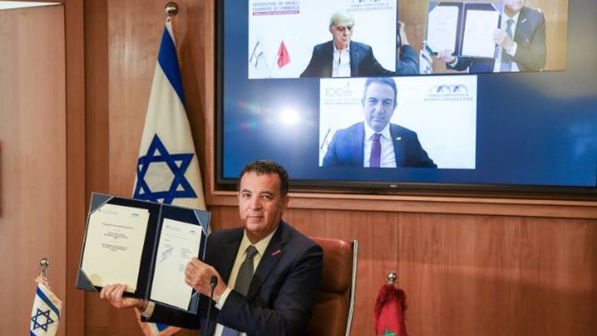 L'accord entre la CGEM et son homologue israélien a été signé lundi 22 mars par visioconférence.
