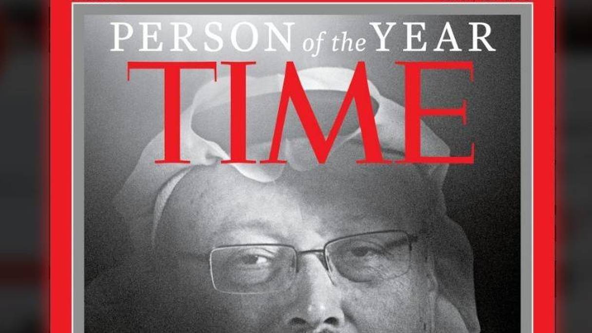 Le journaliste saoudien Jamal Khashogi en une du magazine "Time", le 11 décembre 2018.
